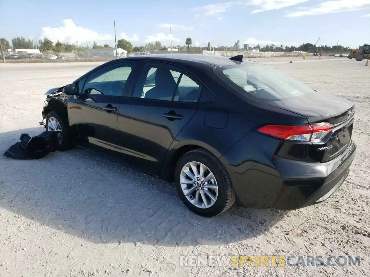 3 Photograph of a damaged car 5YFVPMAE7NP295968 TOYOTA COROLLA 2022