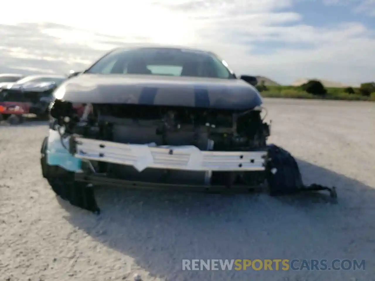 9 Photograph of a damaged car 5YFVPMAE7NP295968 TOYOTA COROLLA 2022