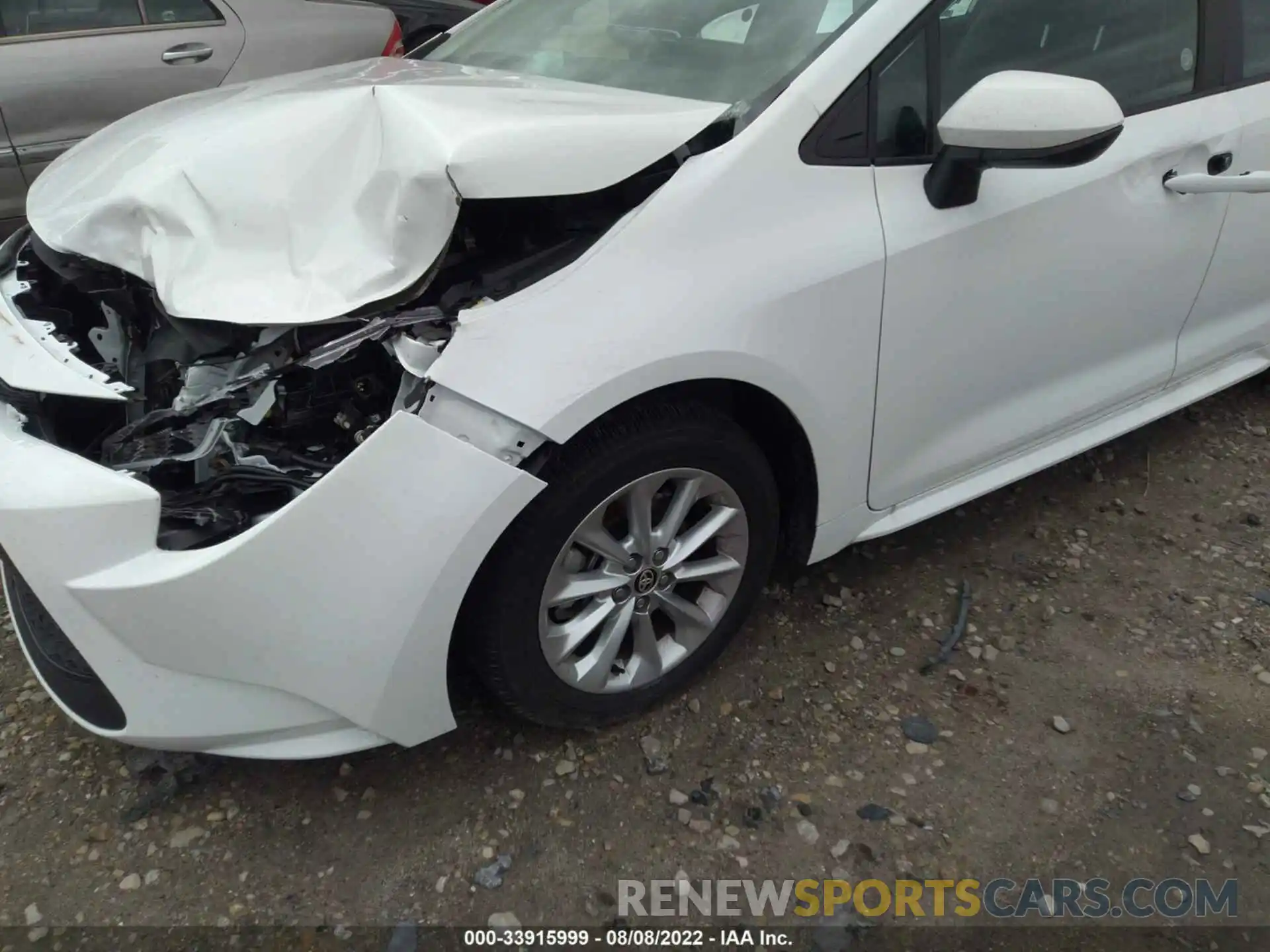 6 Photograph of a damaged car 5YFVPMAE9NP336293 TOYOTA COROLLA 2022