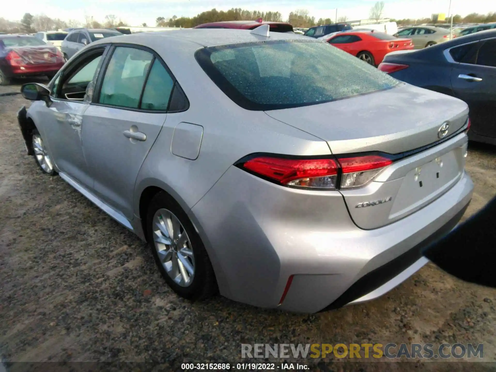 3 Photograph of a damaged car 5YFVPMAEXNP283796 TOYOTA COROLLA 2022