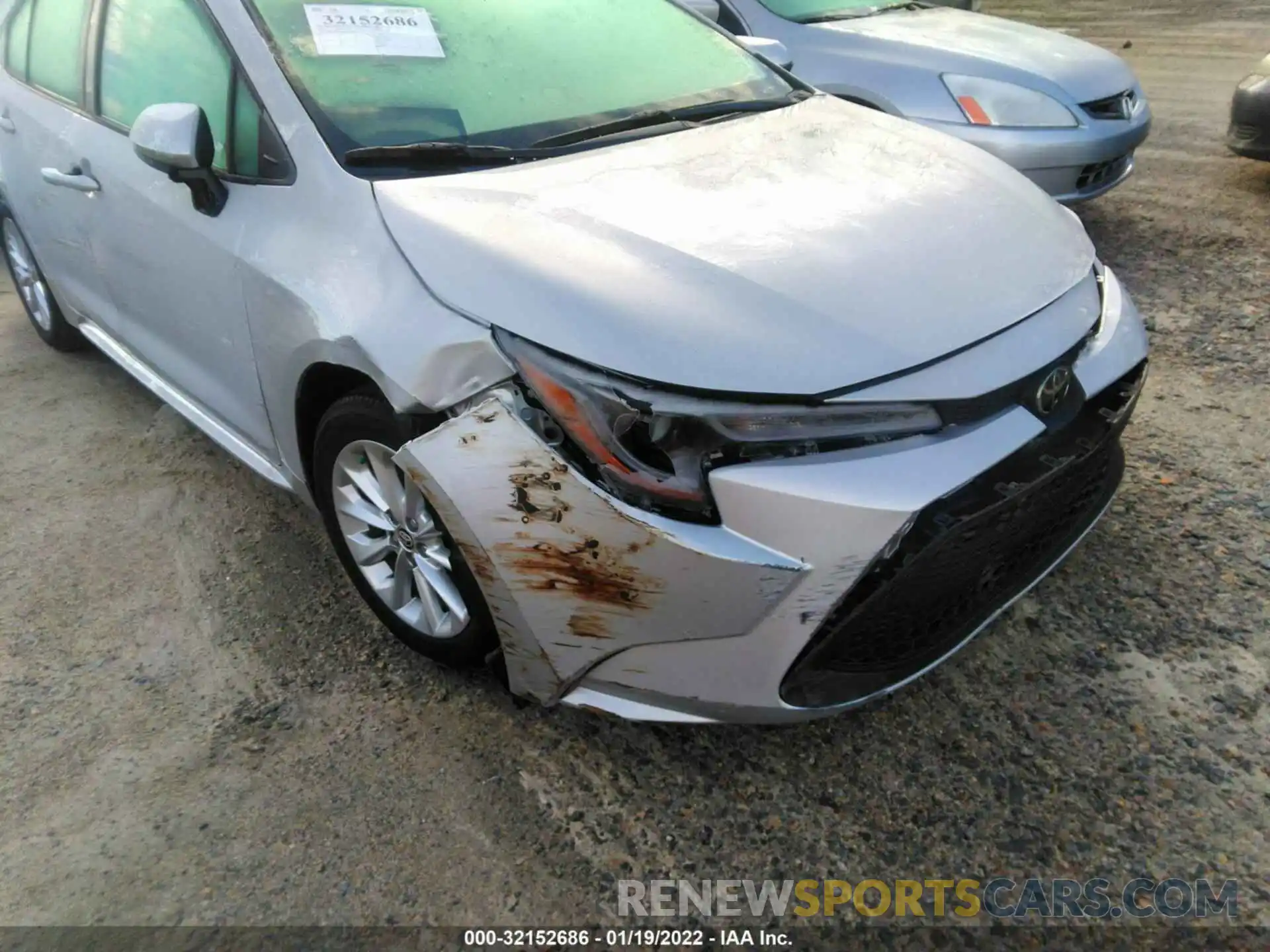 6 Photograph of a damaged car 5YFVPMAEXNP283796 TOYOTA COROLLA 2022