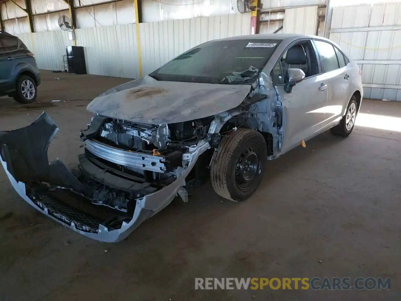 2 Photograph of a damaged car JTDDPMAE1N3005888 TOYOTA COROLLA 2022