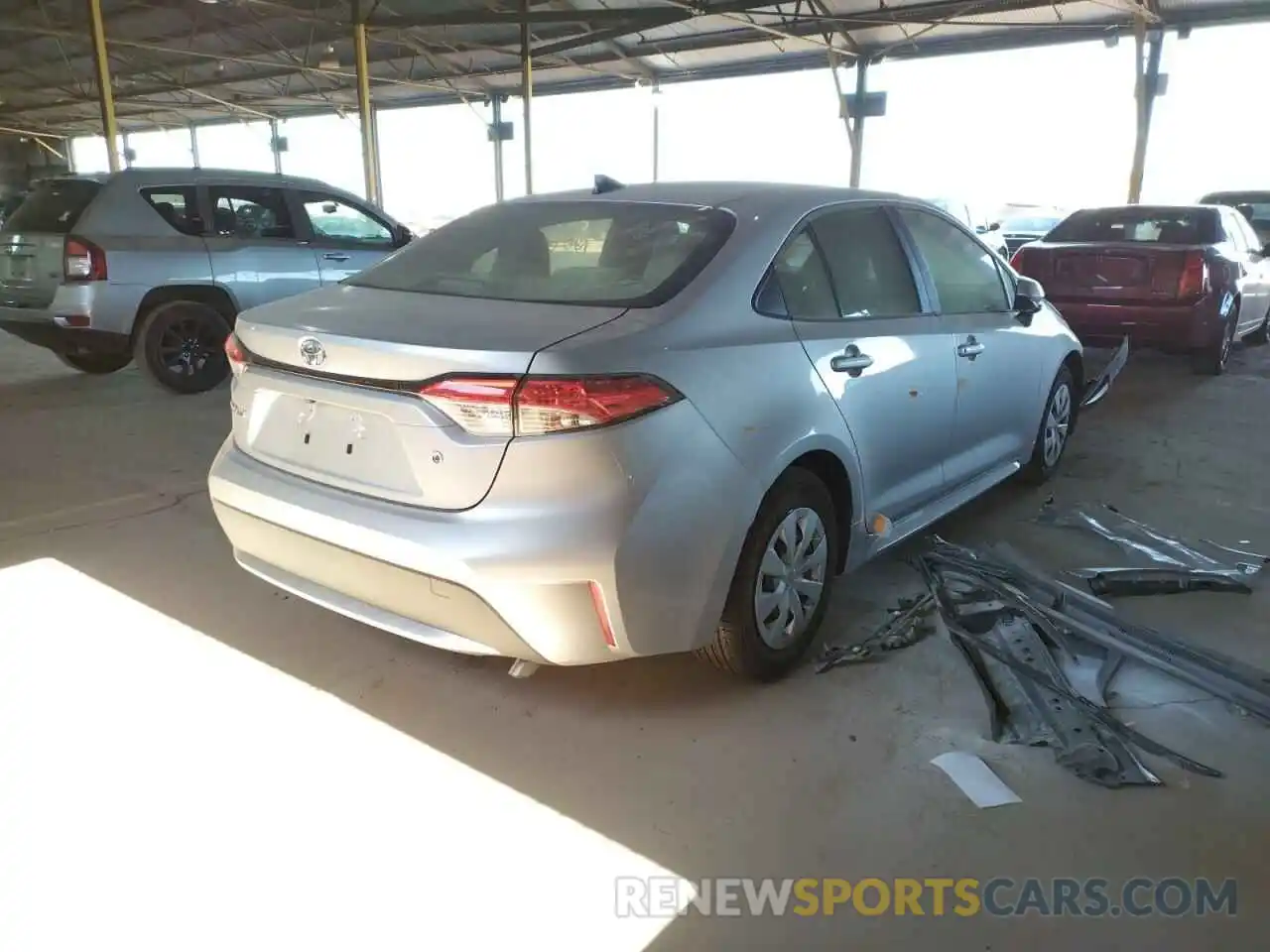 4 Photograph of a damaged car JTDDPMAE1N3005888 TOYOTA COROLLA 2022