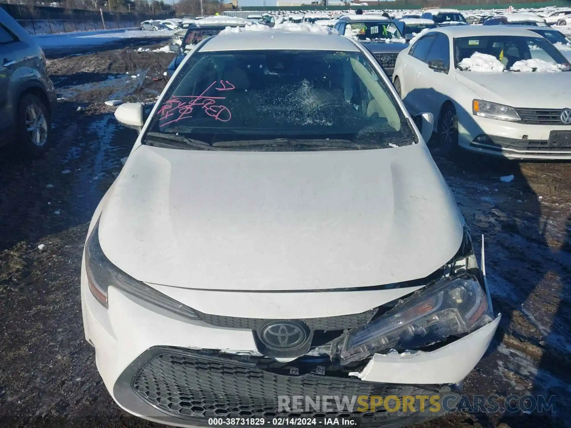 12 Photograph of a damaged car JTDDPMAE1N3017569 TOYOTA COROLLA 2022