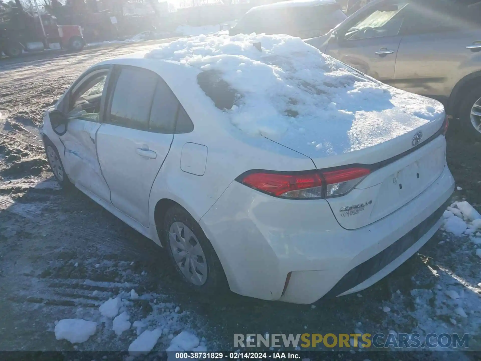 3 Photograph of a damaged car JTDDPMAE1N3017569 TOYOTA COROLLA 2022