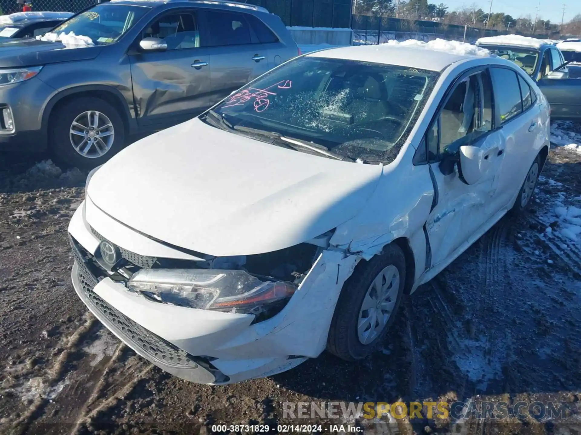 6 Photograph of a damaged car JTDDPMAE1N3017569 TOYOTA COROLLA 2022