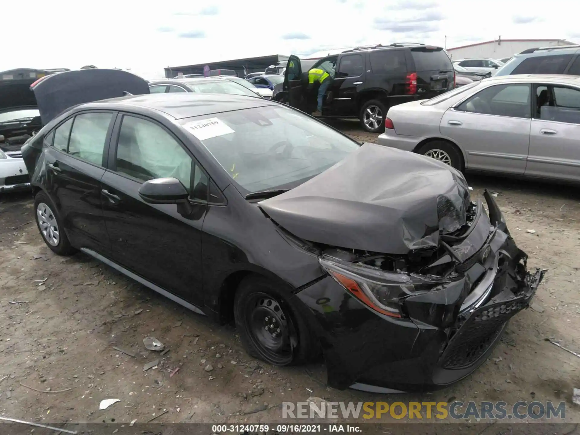 1 Photograph of a damaged car JTDDPMAE1NJ199687 TOYOTA COROLLA 2022