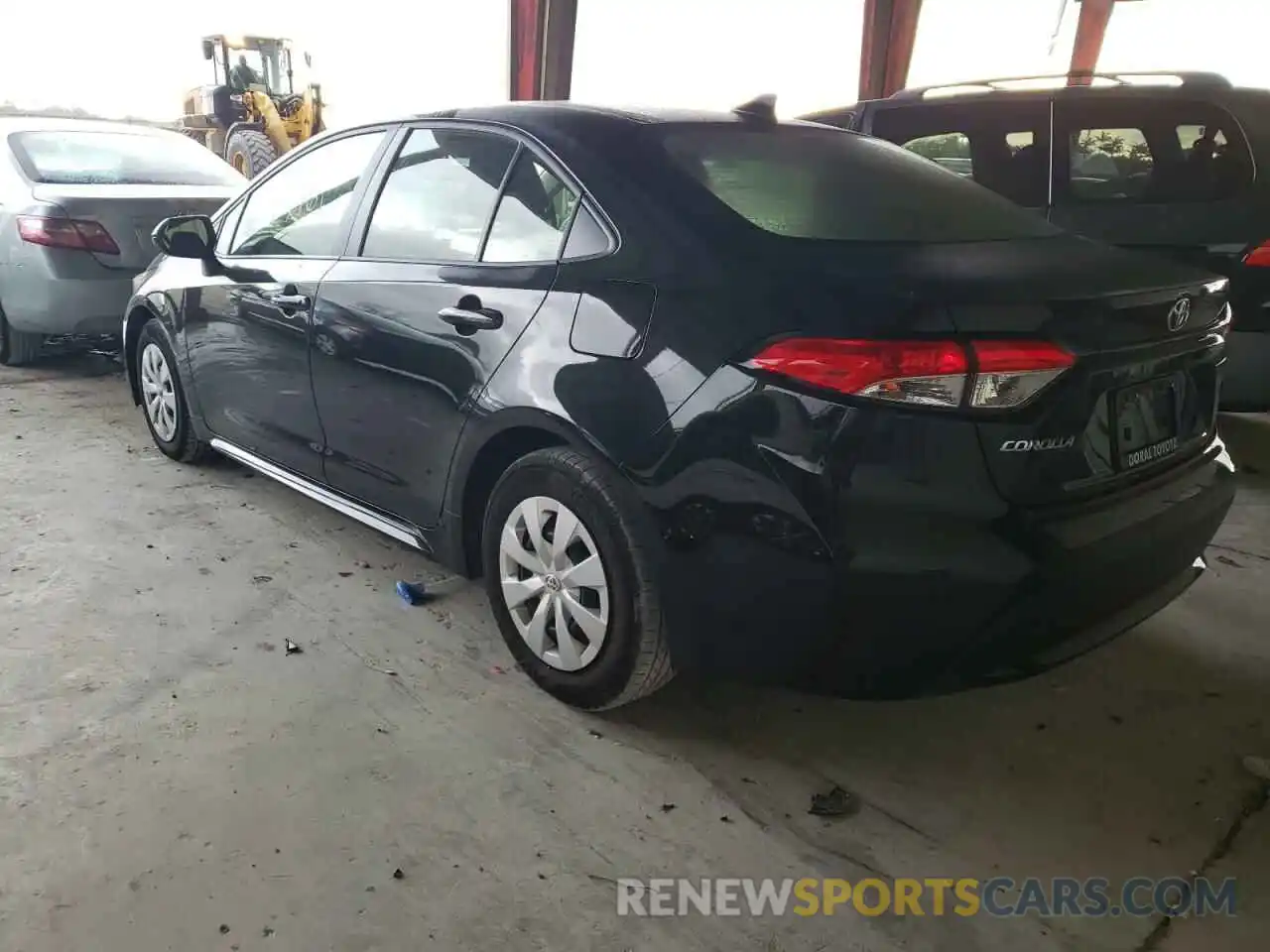 3 Photograph of a damaged car JTDDPMAE2NJ205674 TOYOTA COROLLA 2022