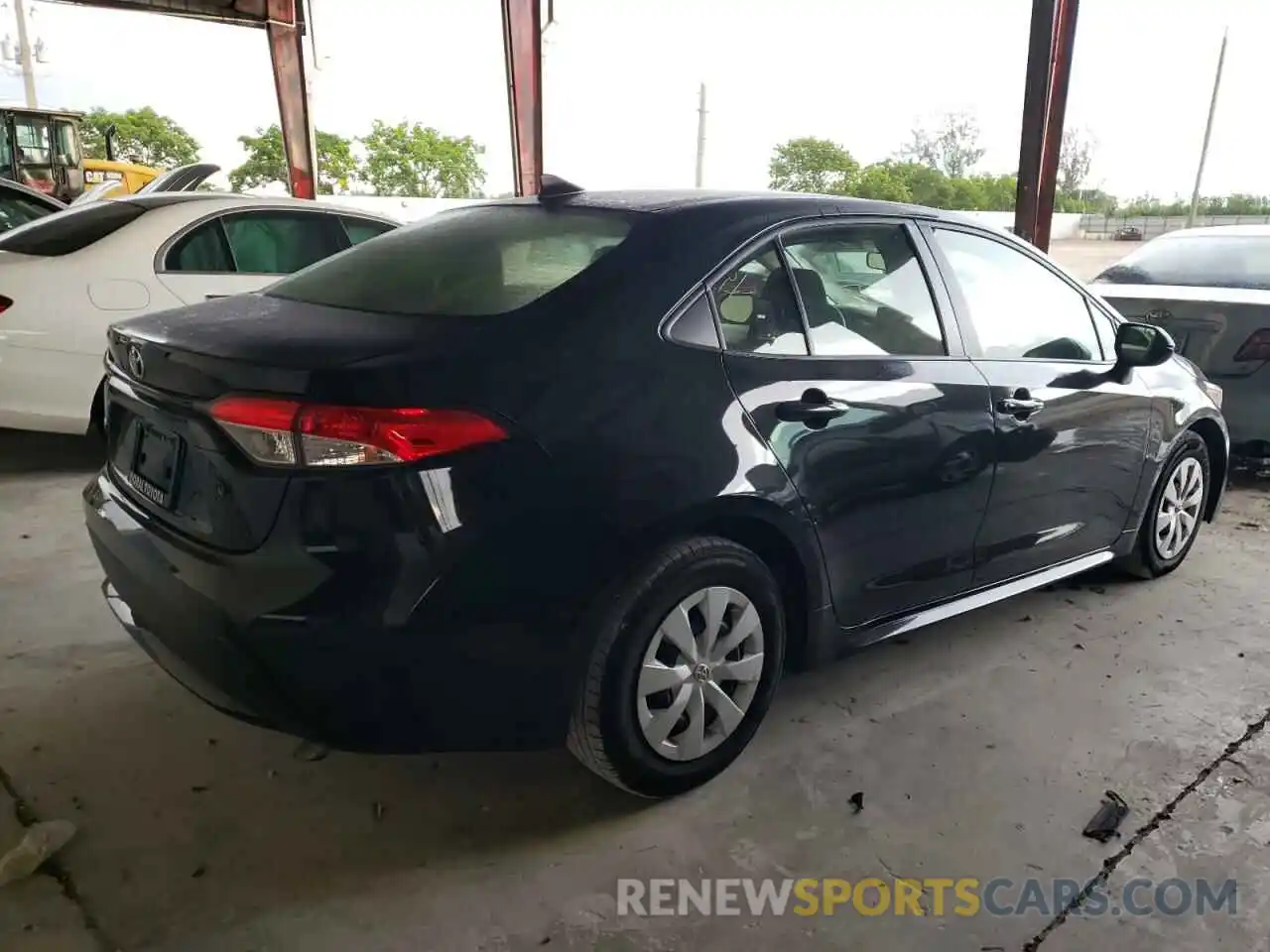 4 Photograph of a damaged car JTDDPMAE2NJ205674 TOYOTA COROLLA 2022