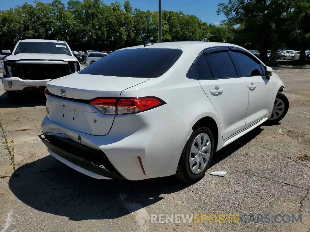 4 Photograph of a damaged car JTDDPMAE7N3012747 TOYOTA COROLLA 2022