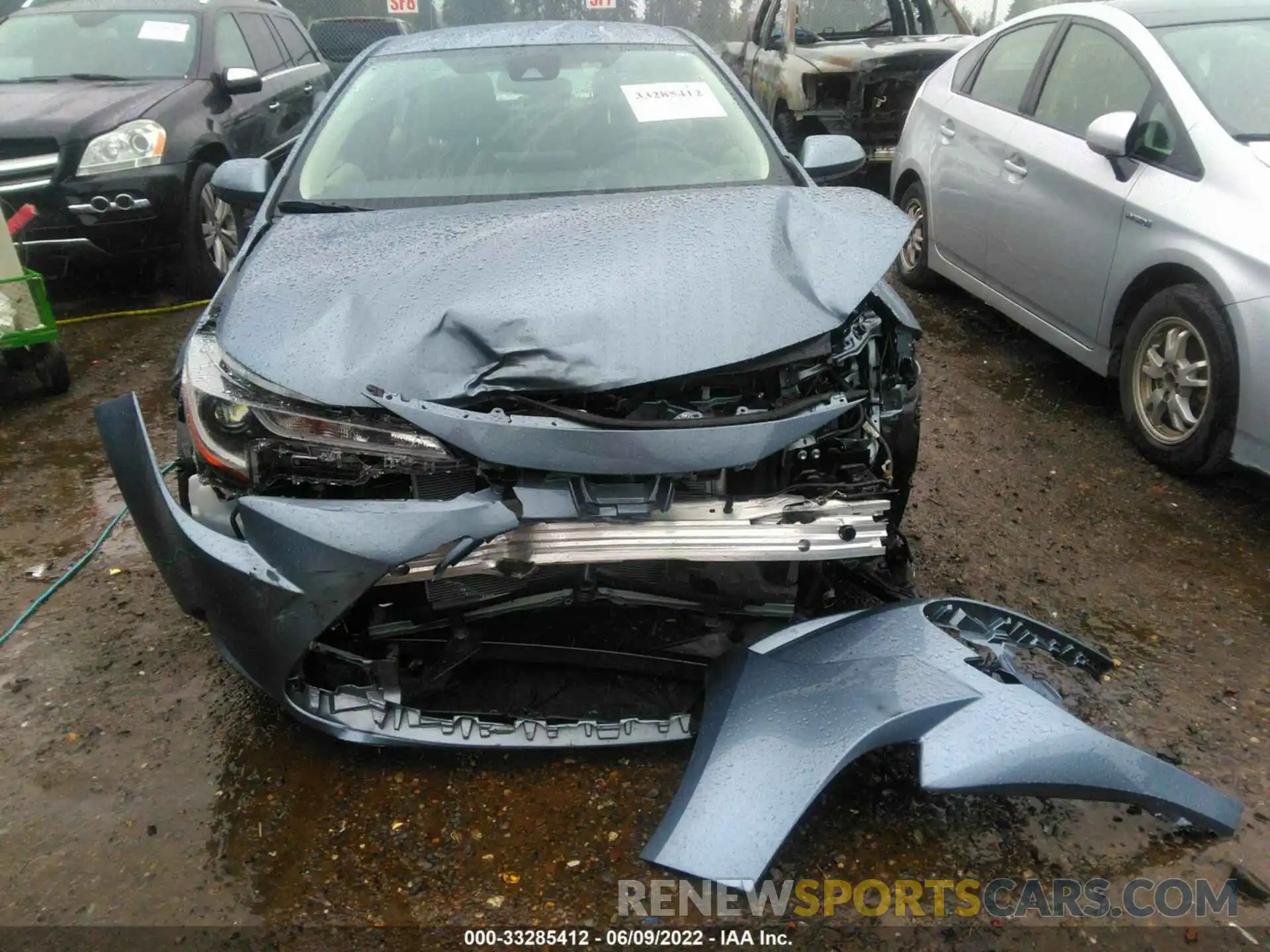 6 Photograph of a damaged car JTDDPMAE8NJ223631 TOYOTA COROLLA 2022