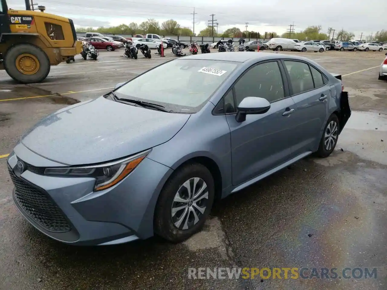 2 Photograph of a damaged car JTDEAMDE0N3002434 TOYOTA COROLLA 2022