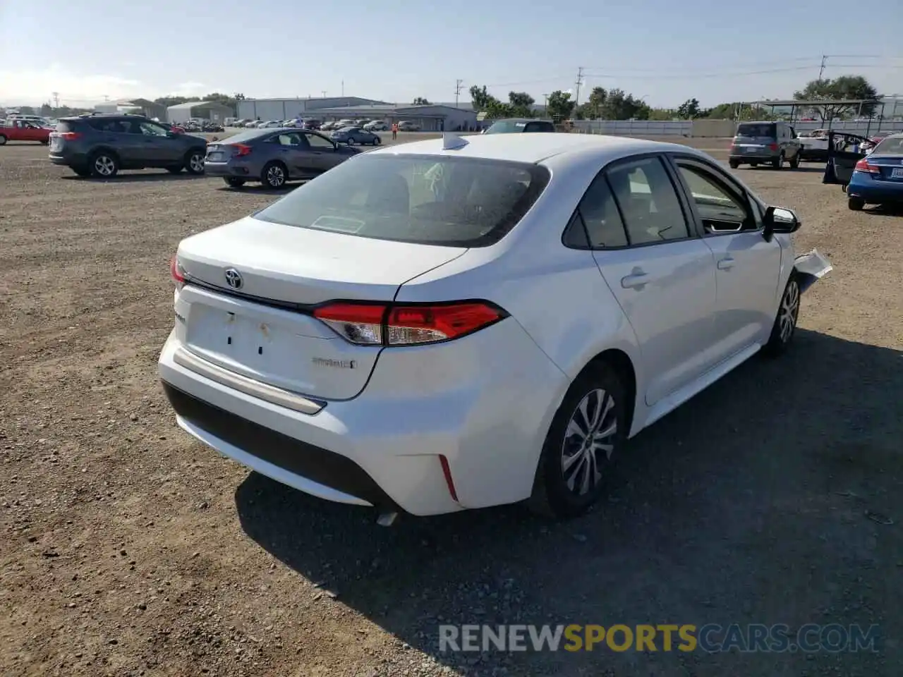 4 Photograph of a damaged car JTDEAMDE0N3006614 TOYOTA COROLLA 2022