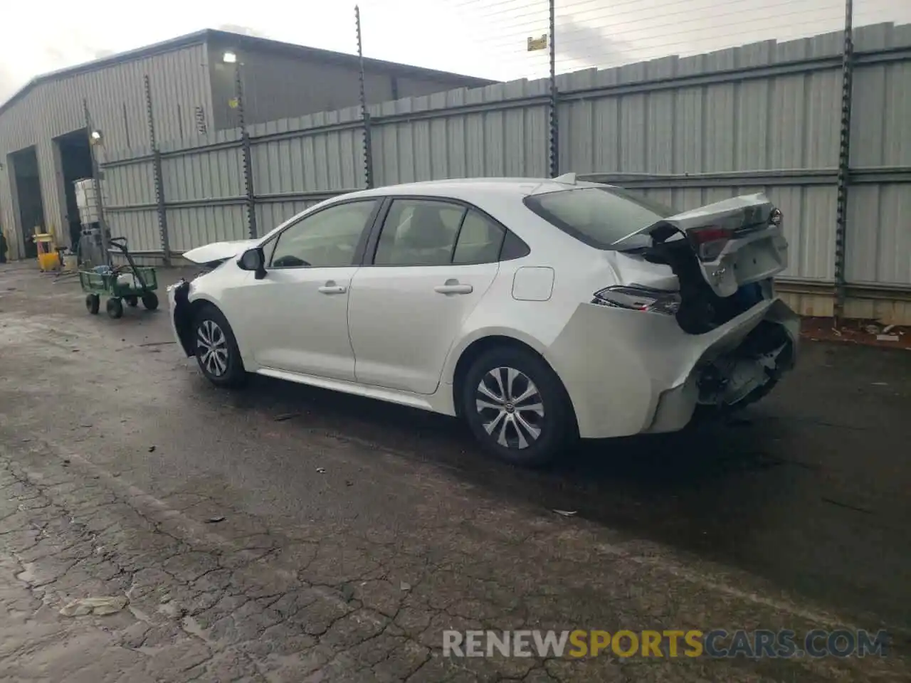 3 Photograph of a damaged car JTDEAMDE0N3007522 TOYOTA COROLLA 2022