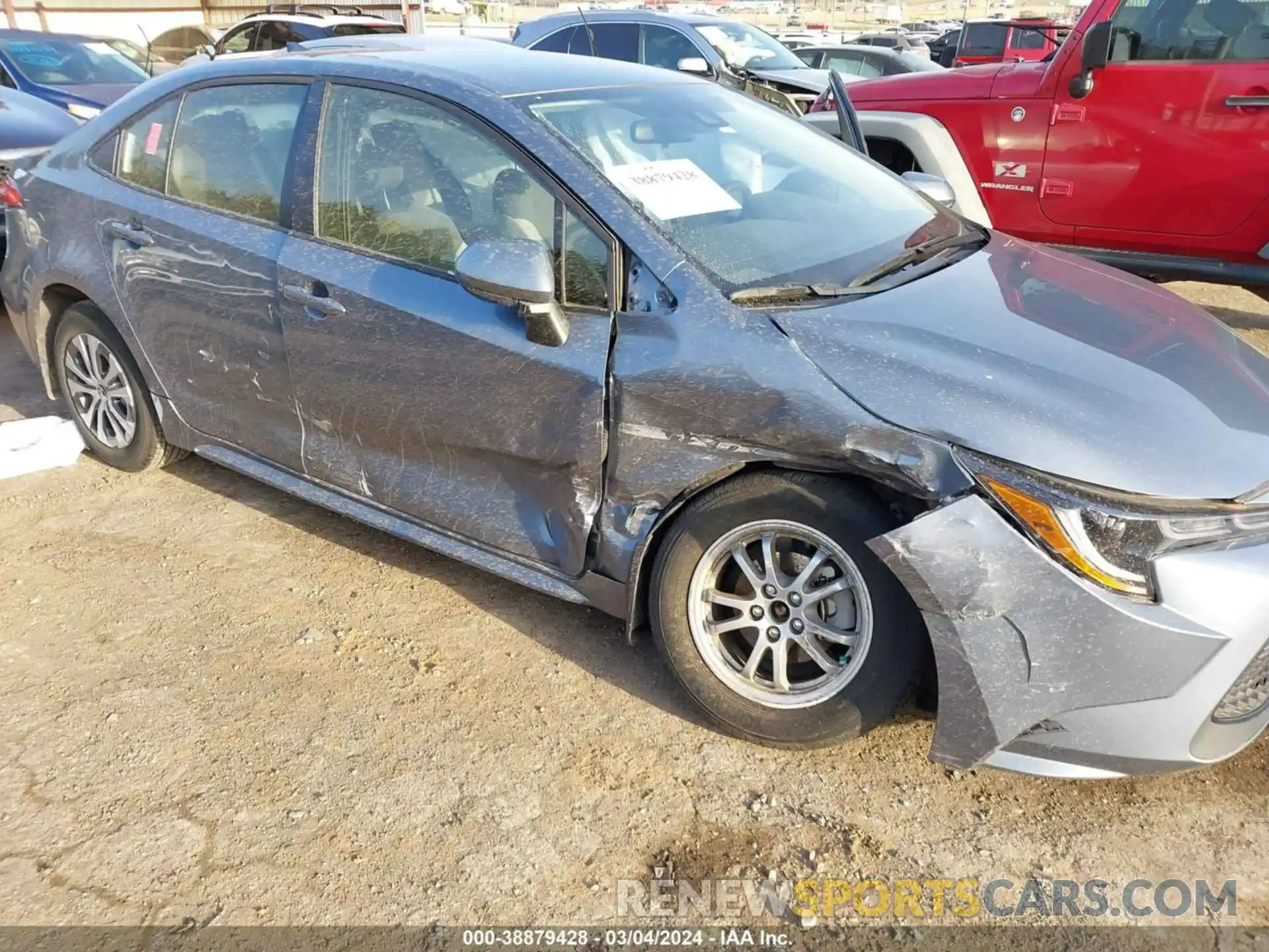 6 Photograph of a damaged car JTDEAMDE0N3011540 TOYOTA COROLLA 2022