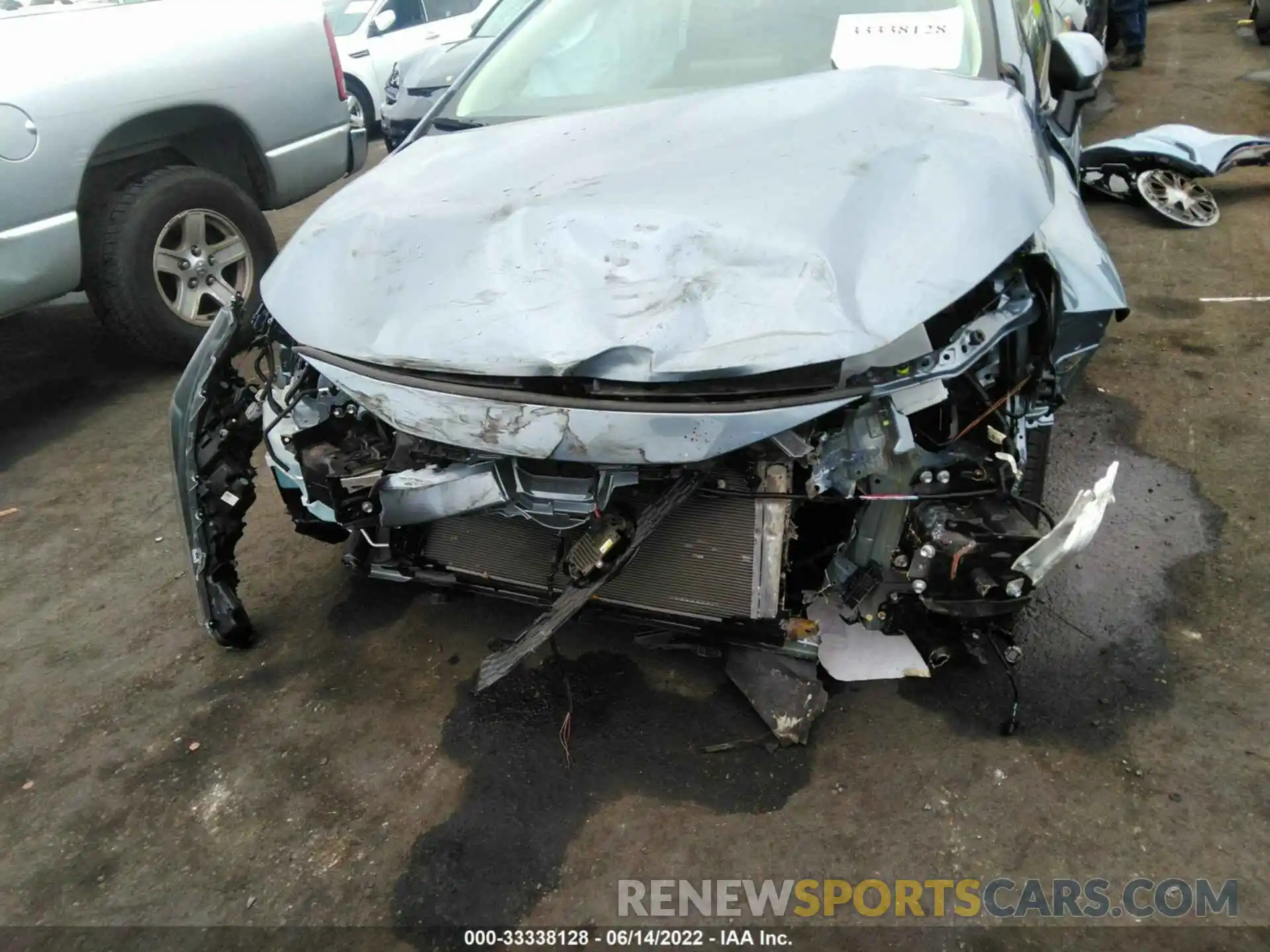 6 Photograph of a damaged car JTDEAMDE0NJ037115 TOYOTA COROLLA 2022