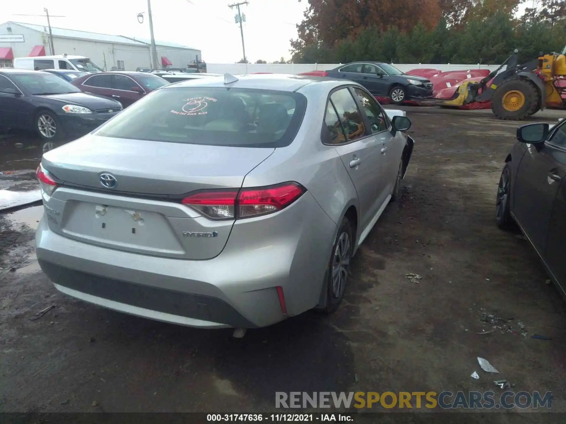 4 Photograph of a damaged car JTDEAMDE0NJ037664 TOYOTA COROLLA 2022