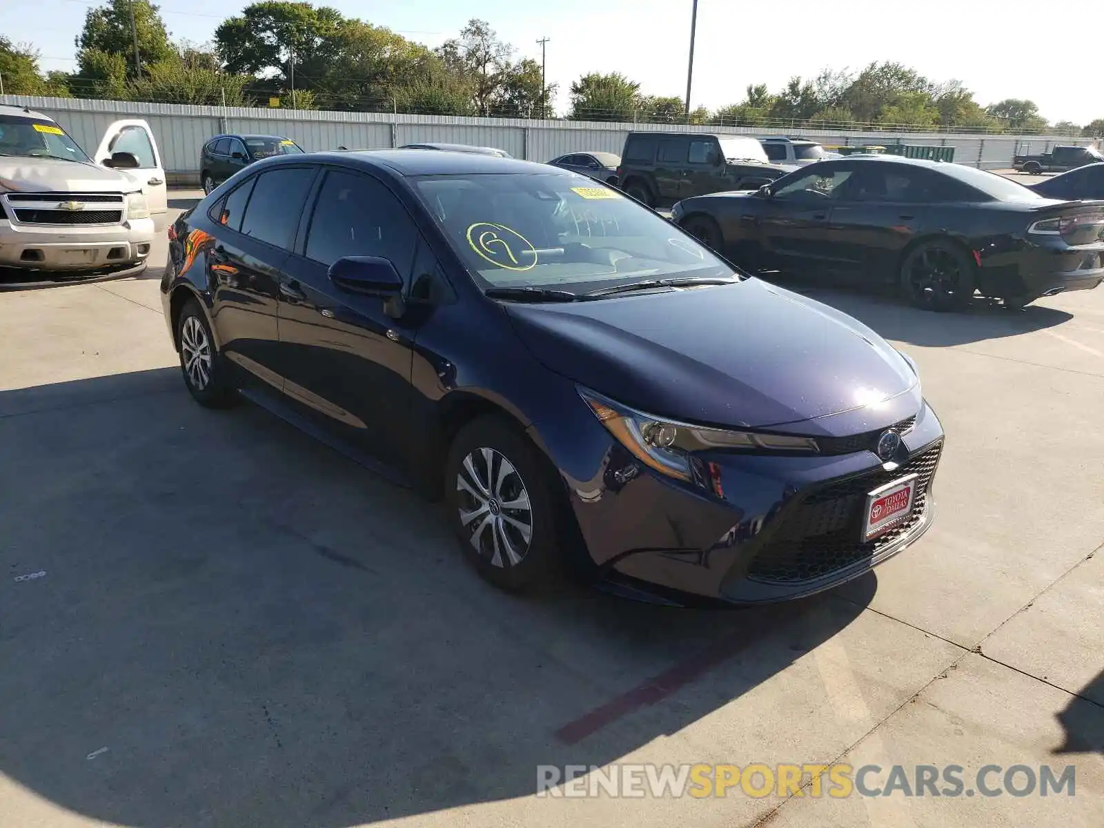 1 Photograph of a damaged car JTDEAMDE0NJ040693 TOYOTA COROLLA 2022