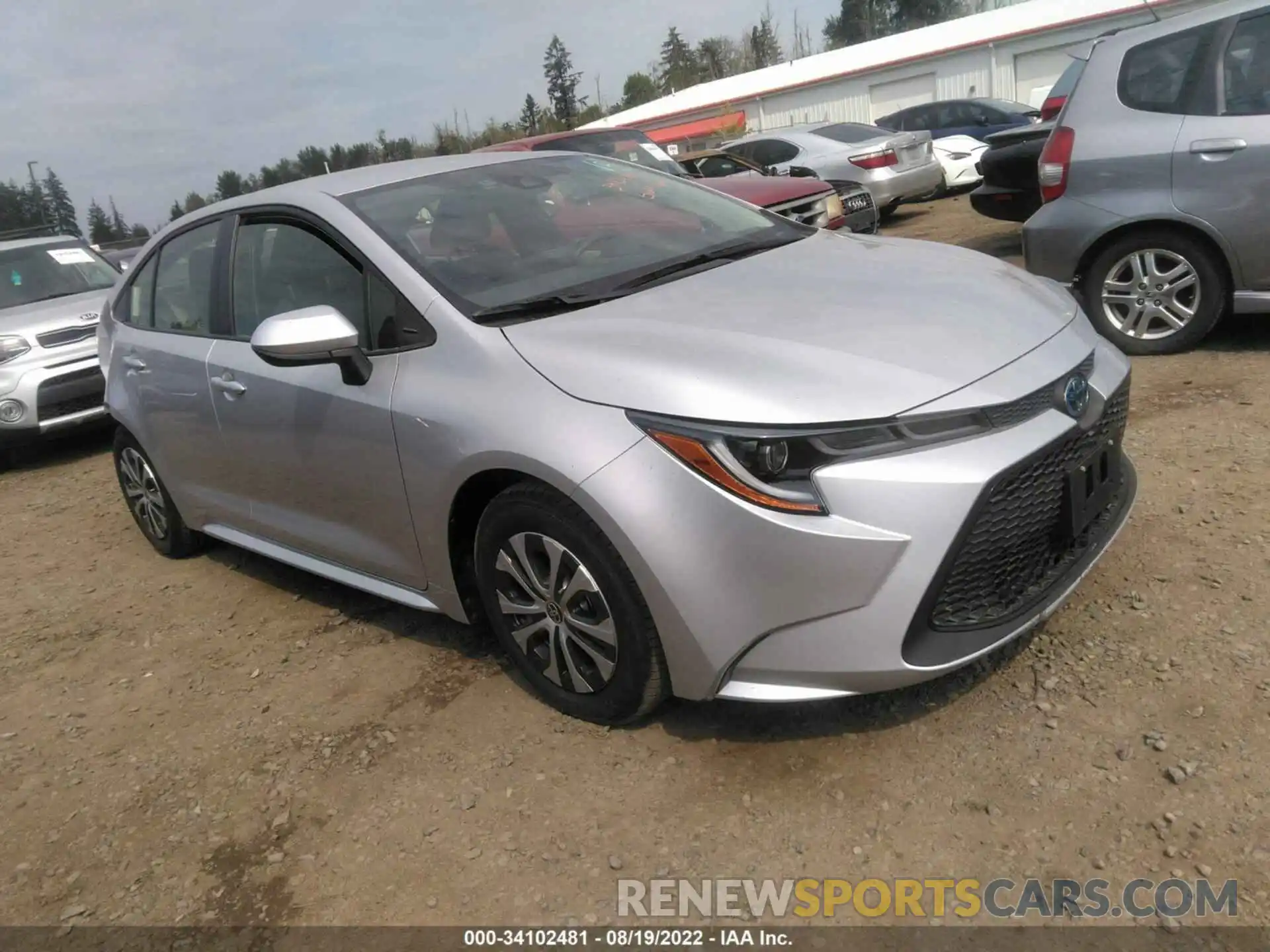 1 Photograph of a damaged car JTDEAMDE0NJ042301 TOYOTA COROLLA 2022