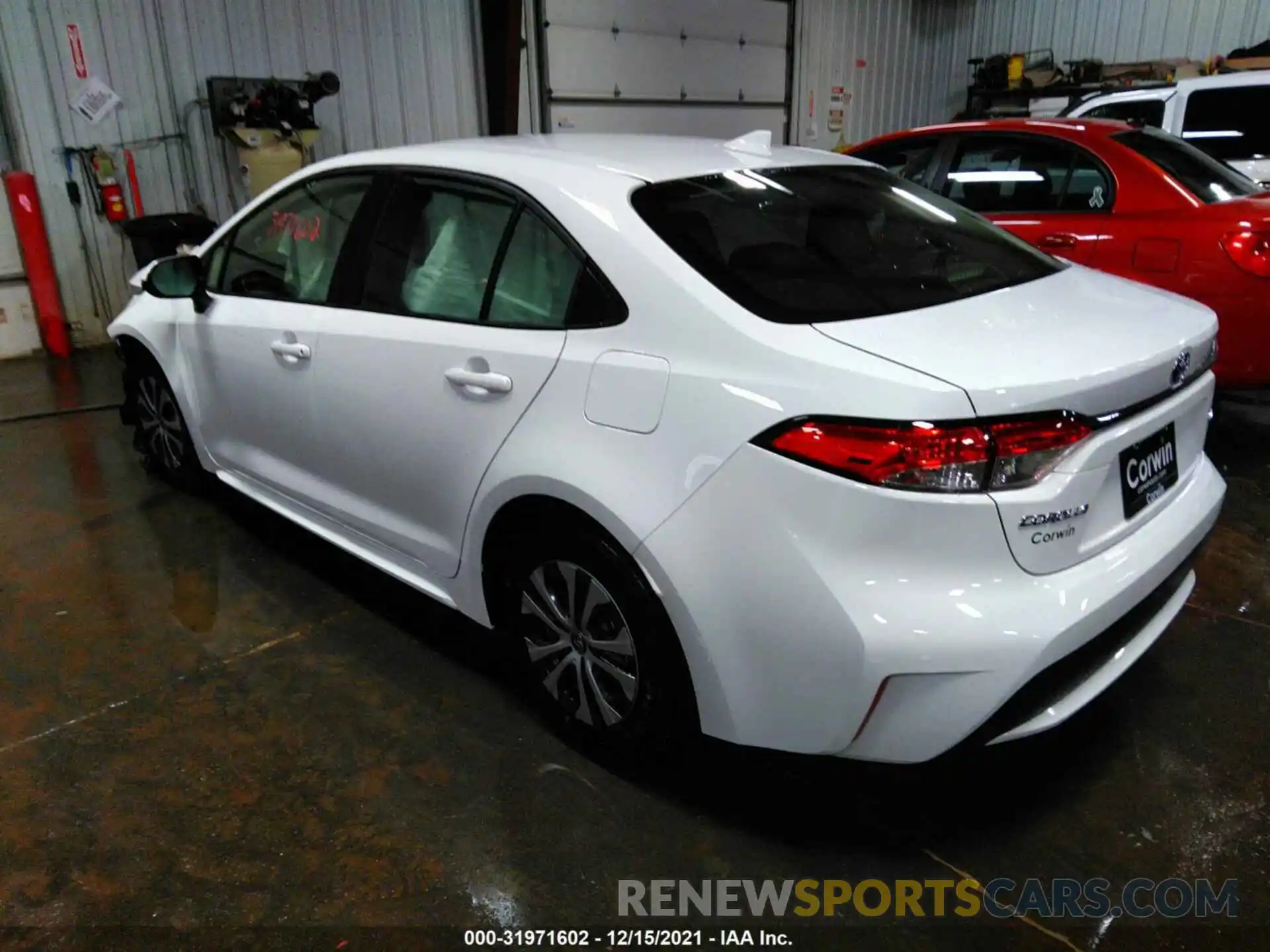 3 Photograph of a damaged car JTDEAMDE0NJ042475 TOYOTA COROLLA 2022