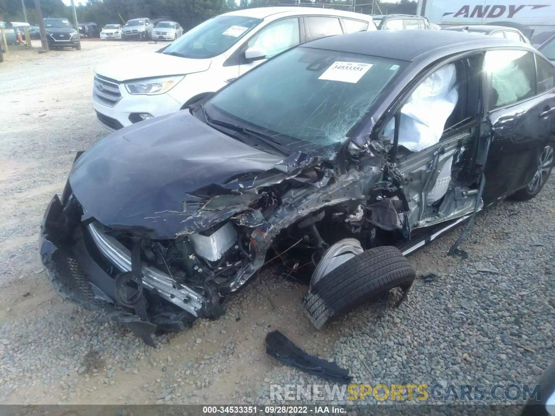 6 Photograph of a damaged car JTDEAMDE0NJ048664 TOYOTA COROLLA 2022