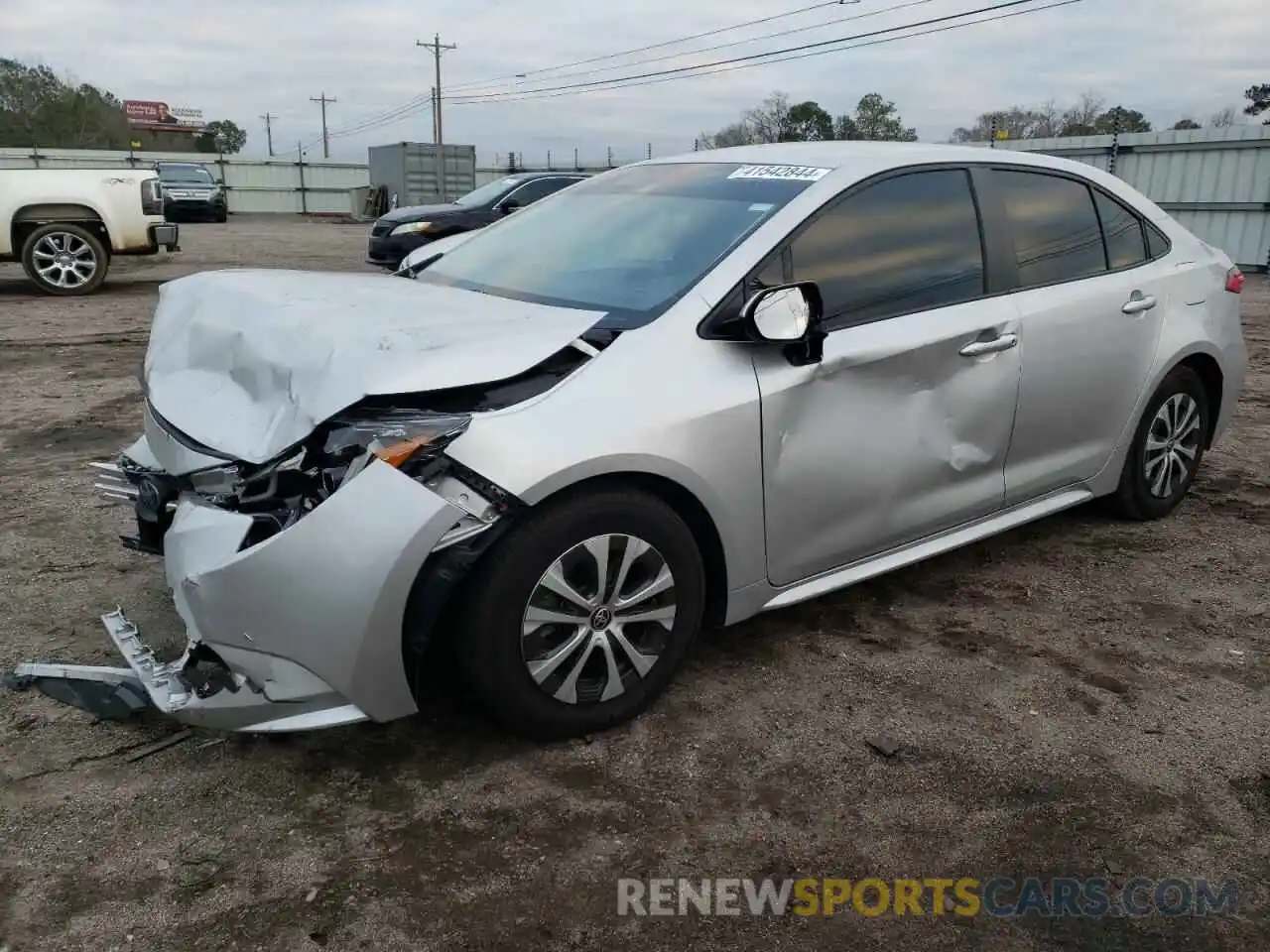 1 Photograph of a damaged car JTDEAMDE0NJ056344 TOYOTA COROLLA 2022