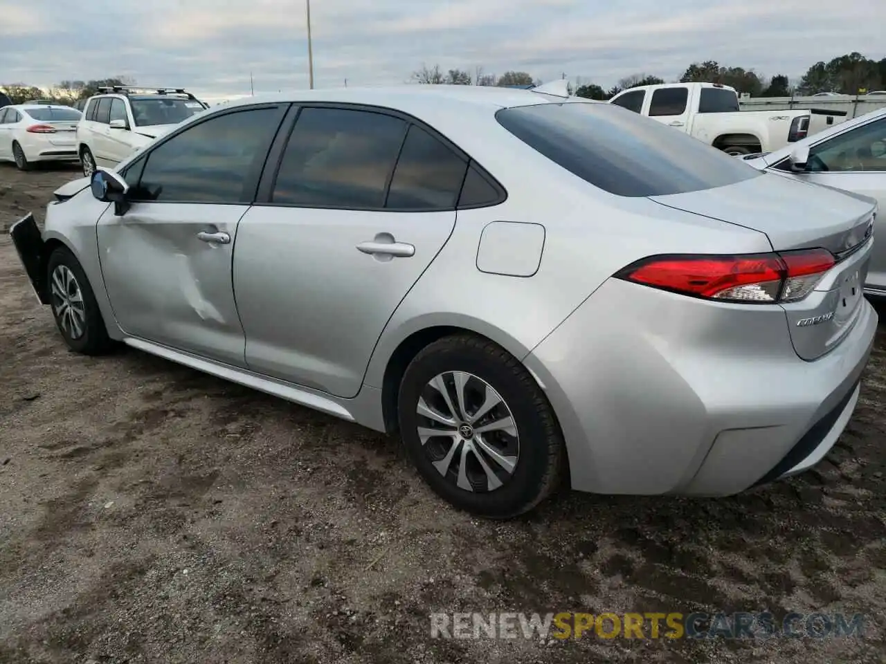 2 Photograph of a damaged car JTDEAMDE0NJ056344 TOYOTA COROLLA 2022