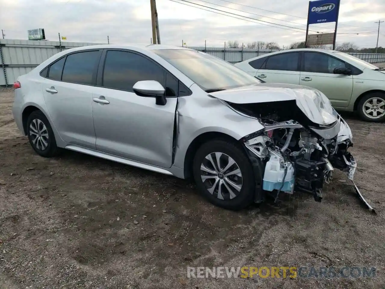 4 Photograph of a damaged car JTDEAMDE0NJ056344 TOYOTA COROLLA 2022