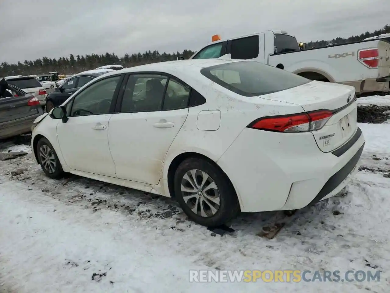 2 Photograph of a damaged car JTDEAMDE1N3000725 TOYOTA COROLLA 2022