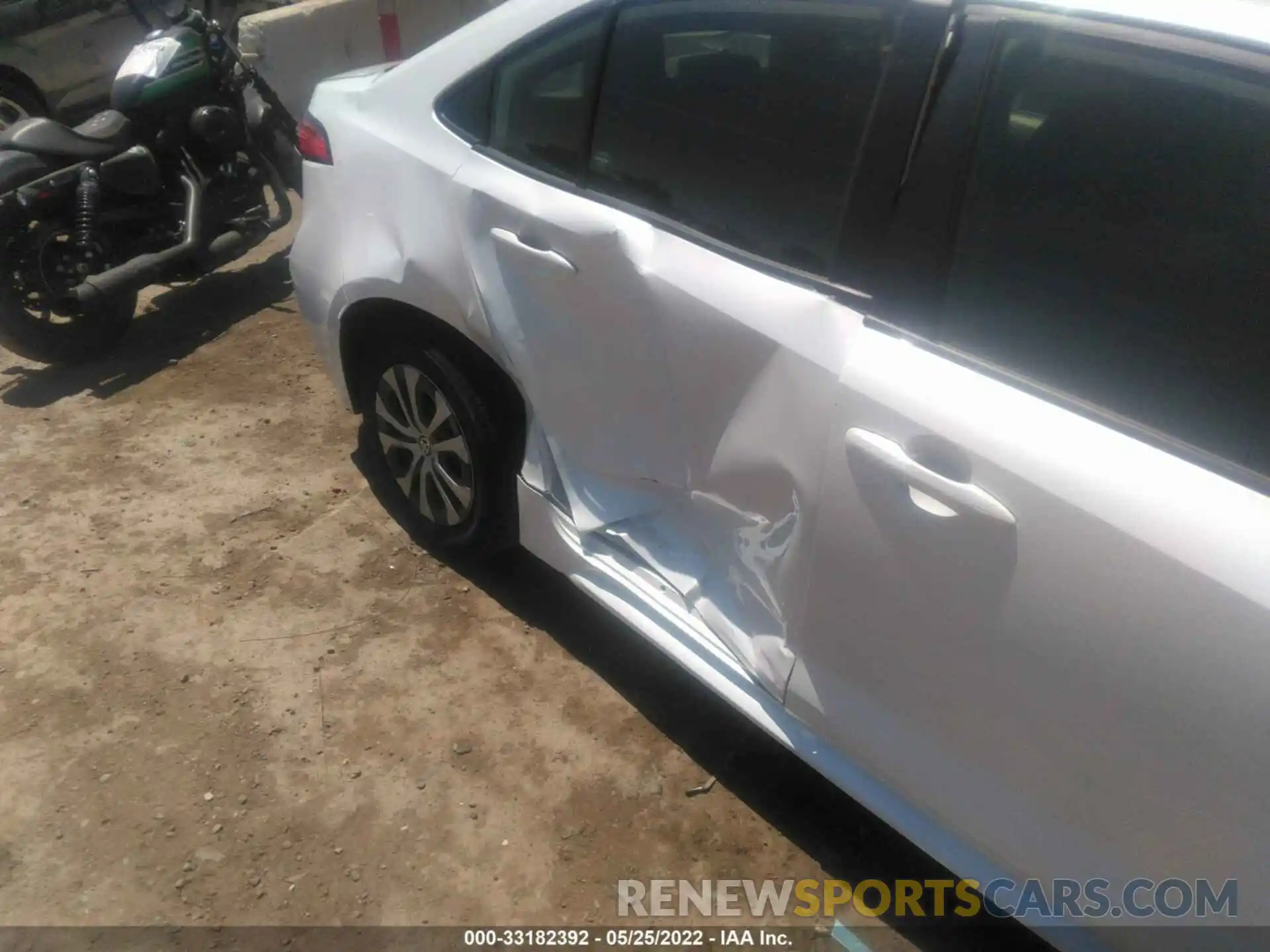 6 Photograph of a damaged car JTDEAMDE1N3001485 TOYOTA COROLLA 2022