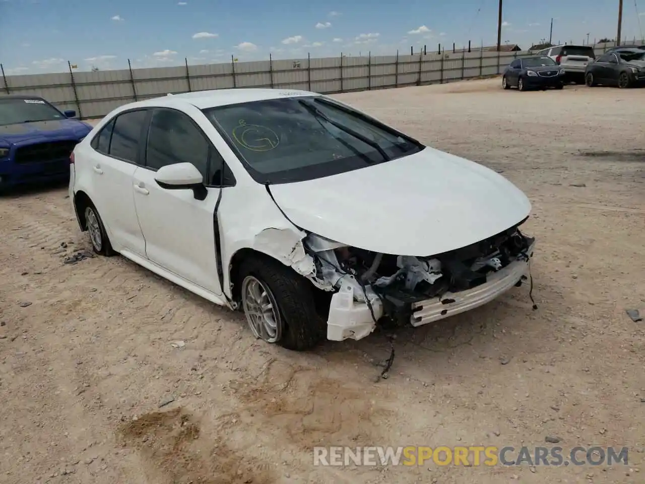 9 Photograph of a damaged car JTDEAMDE1N3006699 TOYOTA COROLLA 2022