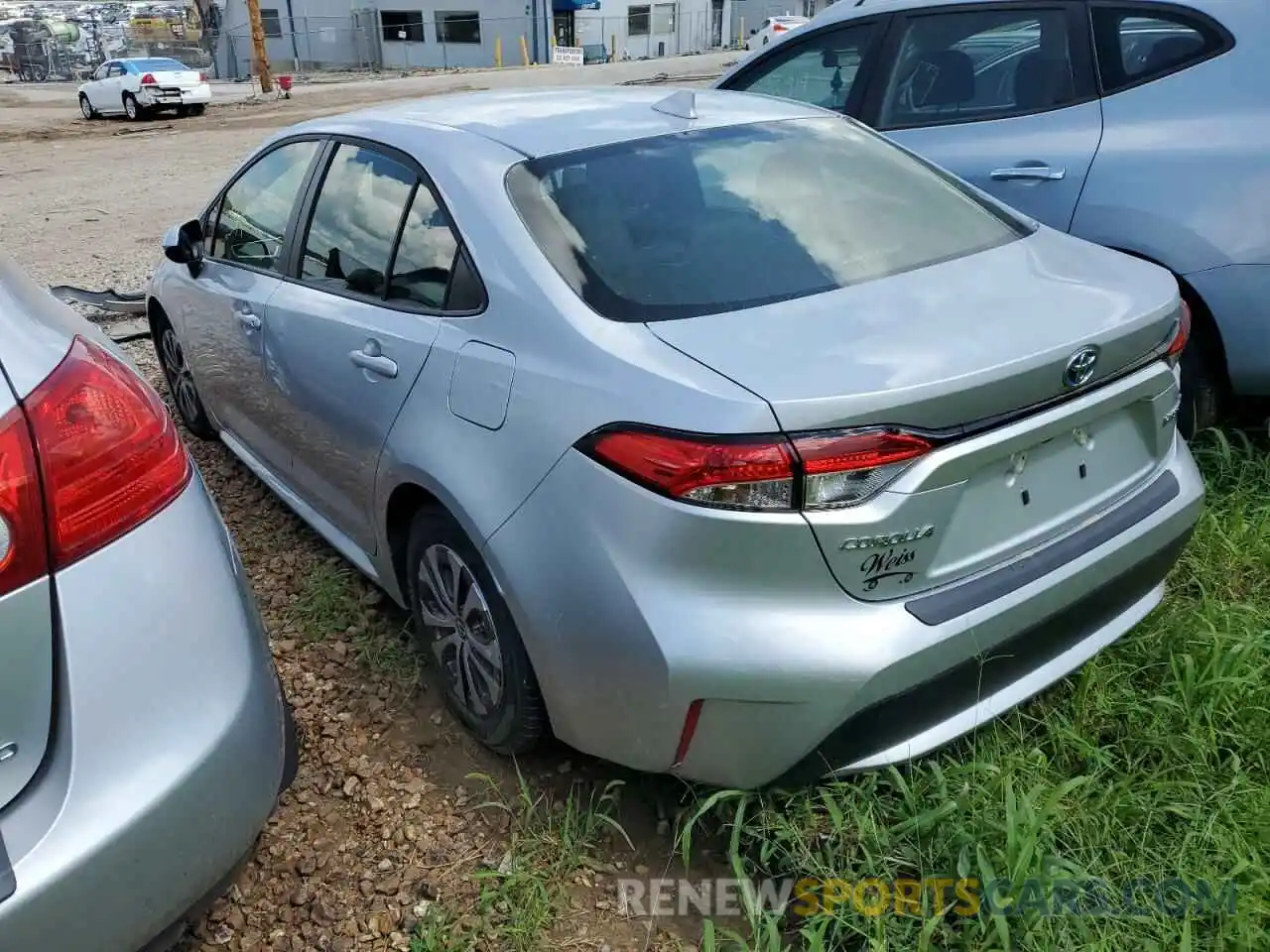 3 Photograph of a damaged car JTDEAMDE1N3006864 TOYOTA COROLLA 2022