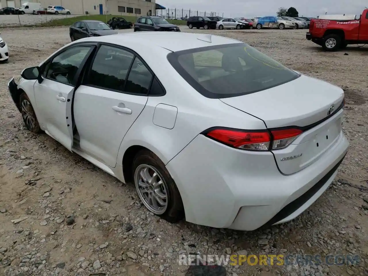 3 Photograph of a damaged car JTDEAMDE1N3010705 TOYOTA COROLLA 2022