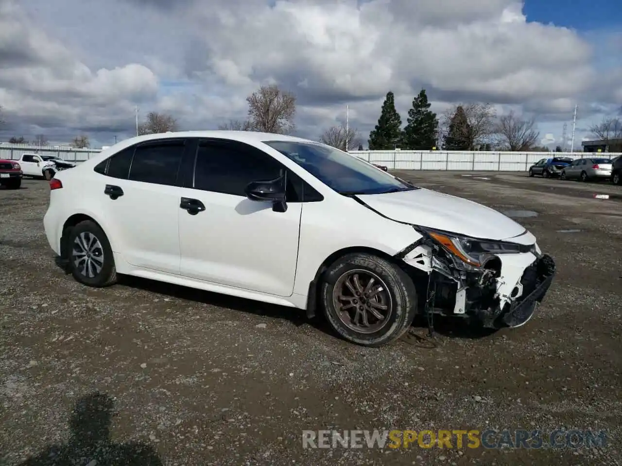 4 Photograph of a damaged car JTDEAMDE1N3013751 TOYOTA COROLLA 2022