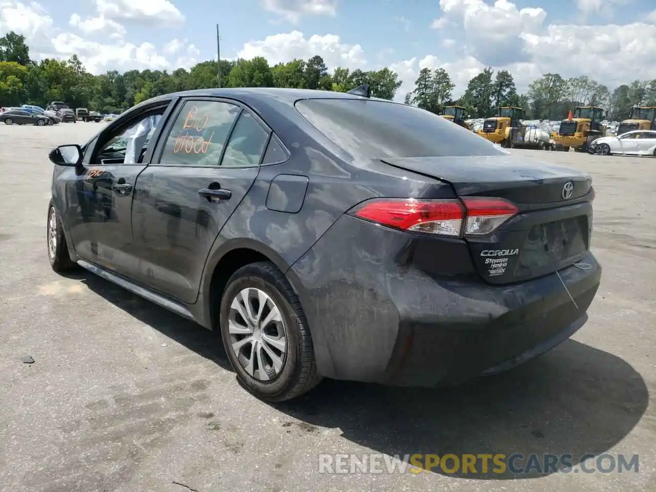 3 Photograph of a damaged car JTDEAMDE1NJ041075 TOYOTA COROLLA 2022