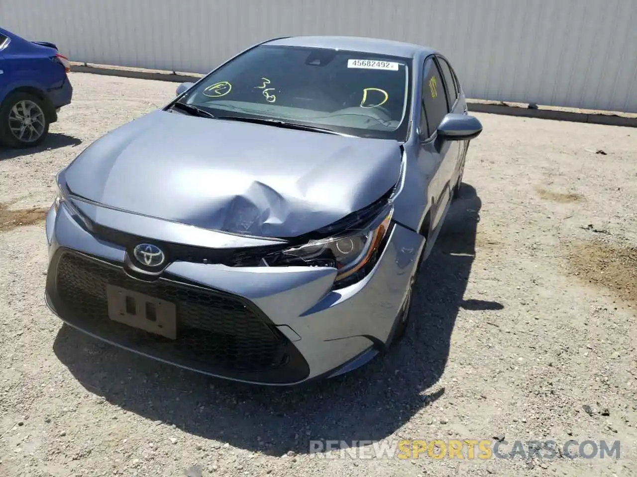 9 Photograph of a damaged car JTDEAMDE1NJ041609 TOYOTA COROLLA 2022