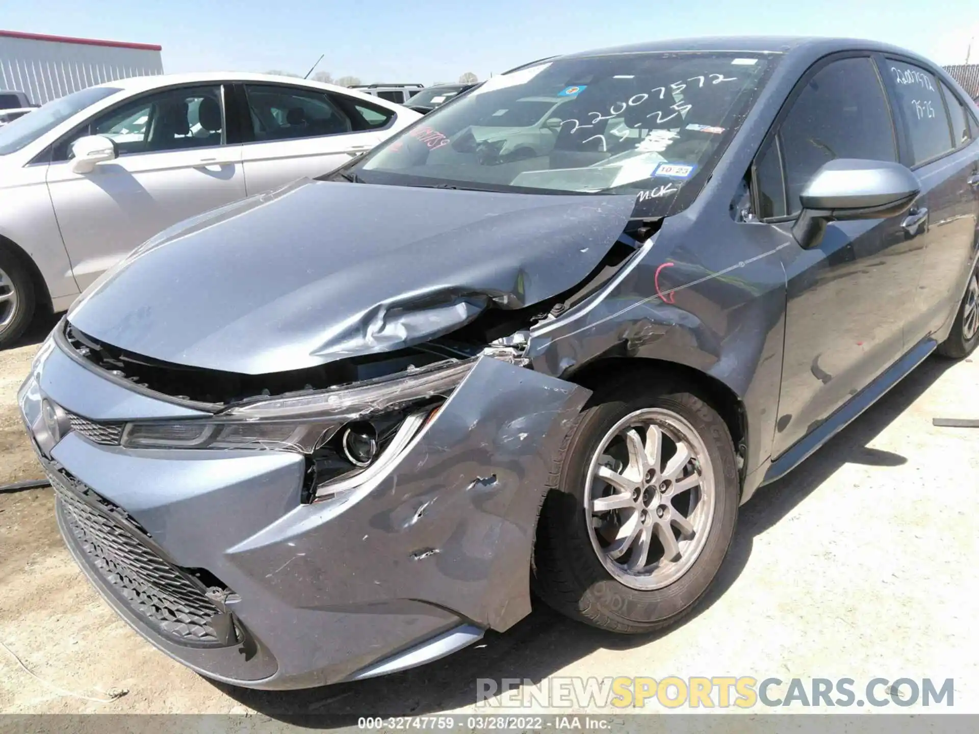 6 Photograph of a damaged car JTDEAMDE1NJ042999 TOYOTA COROLLA 2022