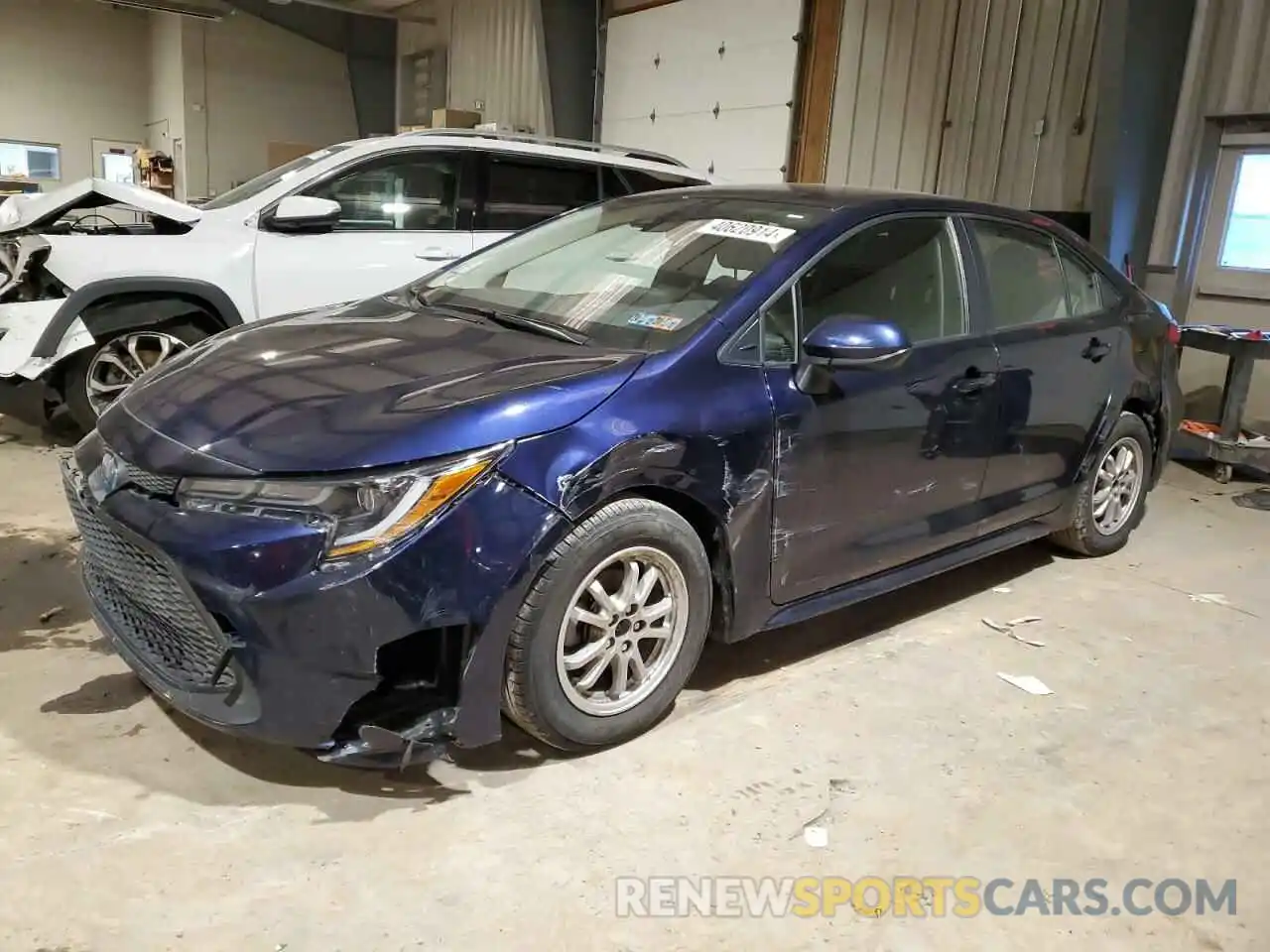 1 Photograph of a damaged car JTDEAMDE1NJ044428 TOYOTA COROLLA 2022