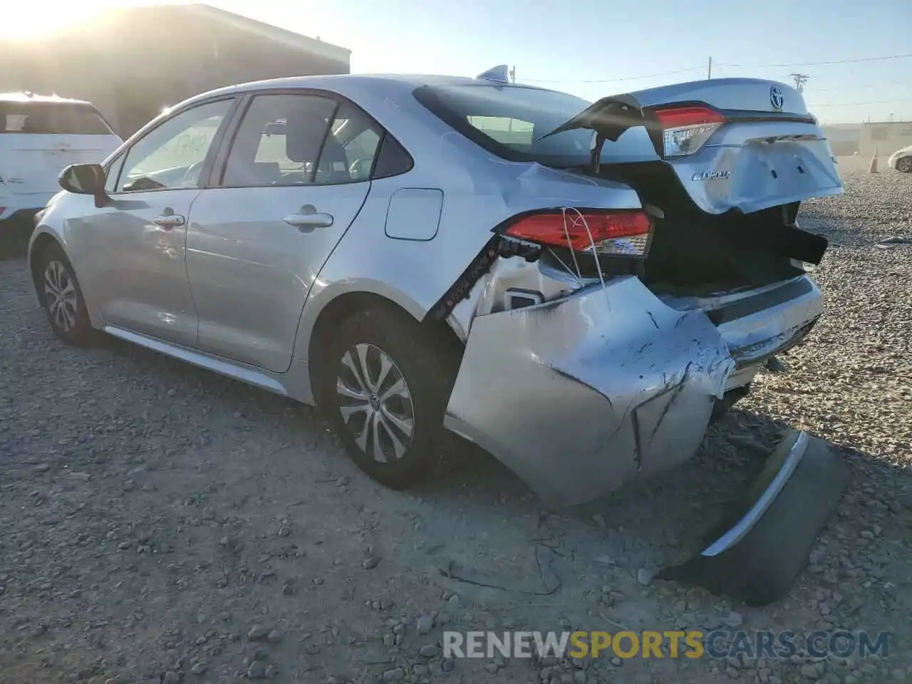 3 Photograph of a damaged car JTDEAMDE1NJ047538 TOYOTA COROLLA 2022