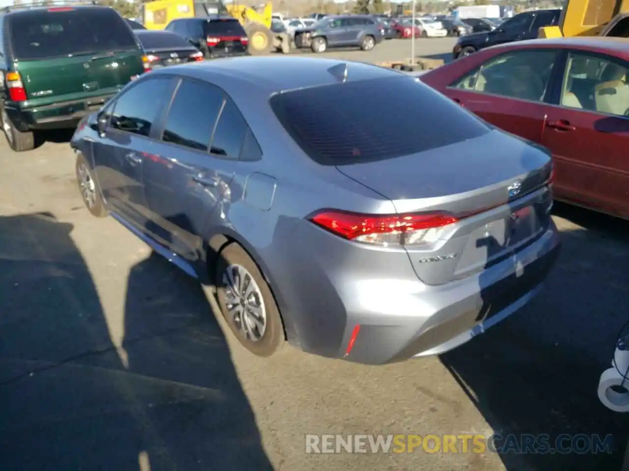 3 Photograph of a damaged car JTDEAMDE1NJ048186 TOYOTA COROLLA 2022