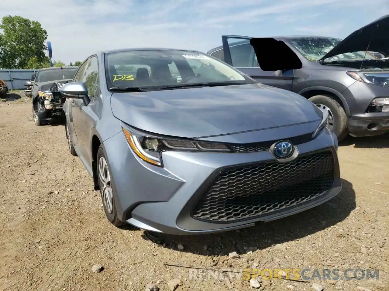 9 Photograph of a damaged car JTDEAMDE2N3005187 TOYOTA COROLLA 2022