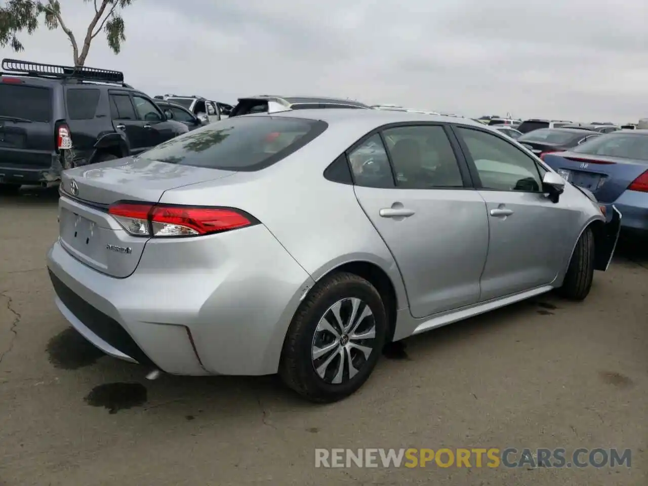 3 Photograph of a damaged car JTDEAMDE2N3008011 TOYOTA COROLLA 2022