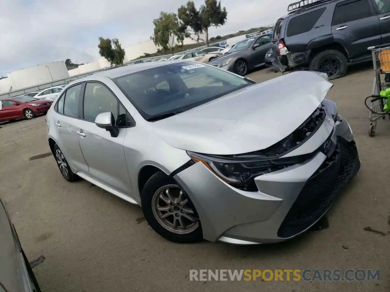 4 Photograph of a damaged car JTDEAMDE2N3008011 TOYOTA COROLLA 2022