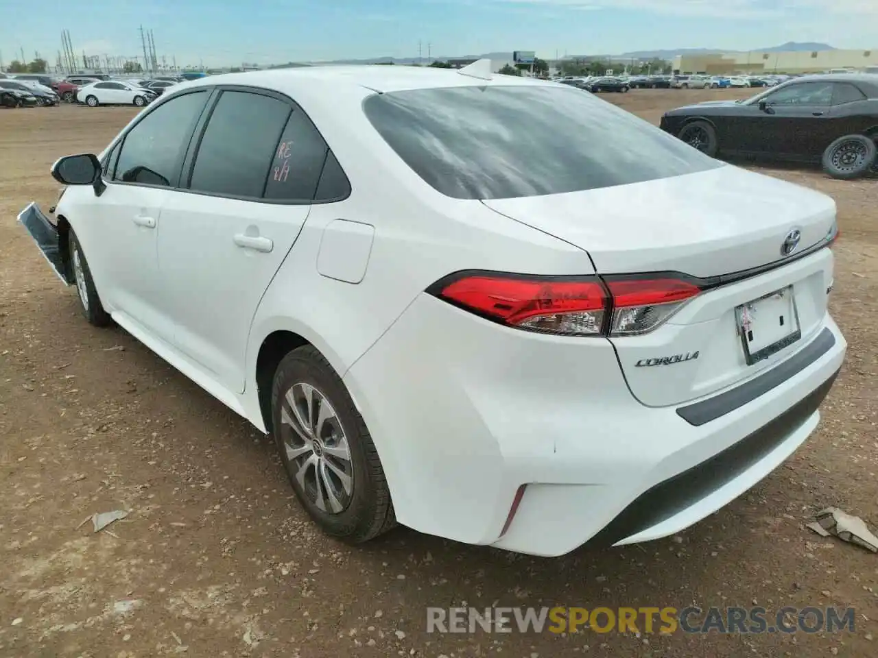 3 Photograph of a damaged car JTDEAMDE2N3008817 TOYOTA COROLLA 2022