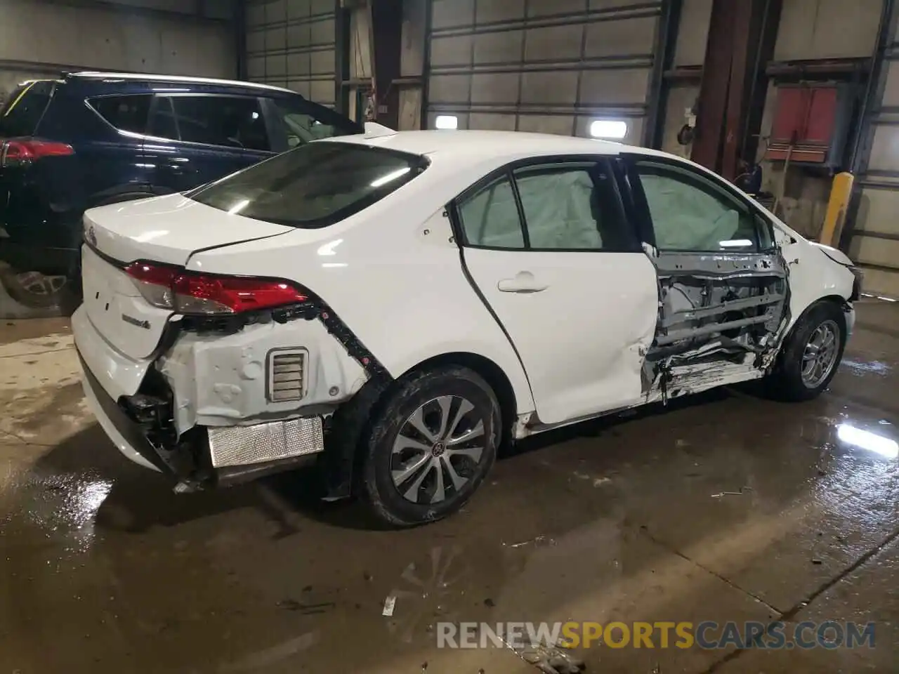 3 Photograph of a damaged car JTDEAMDE2N3009501 TOYOTA COROLLA 2022