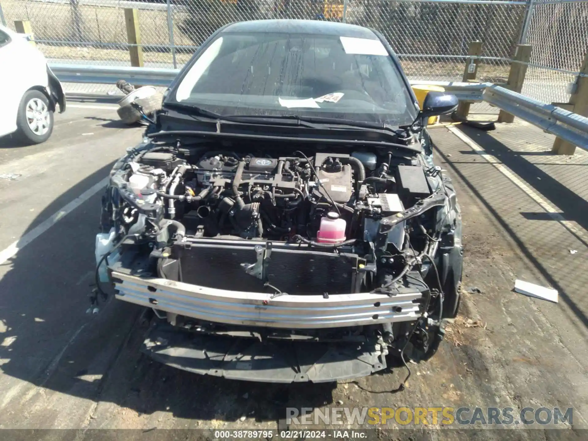13 Фотография поврежденного автомобиля JTDEAMDE2NJ037889 TOYOTA COROLLA 2022