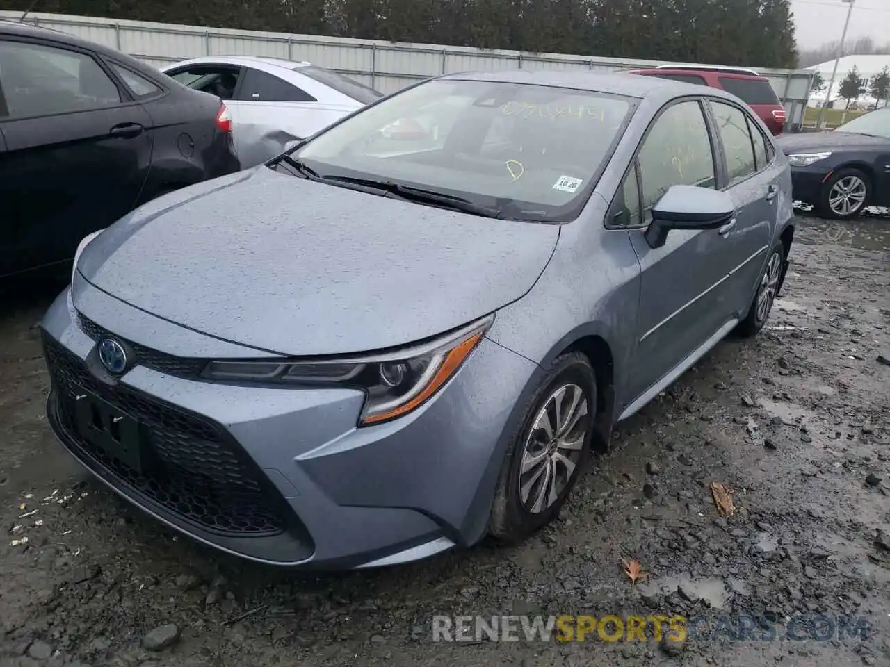 2 Photograph of a damaged car JTDEAMDE2NJ042512 TOYOTA COROLLA 2022