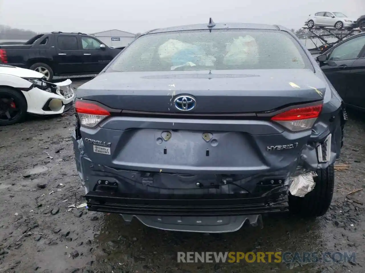 9 Photograph of a damaged car JTDEAMDE2NJ042512 TOYOTA COROLLA 2022