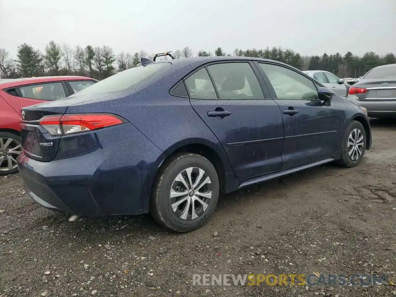 3 Photograph of a damaged car JTDEAMDE2NJ051324 TOYOTA COROLLA 2022