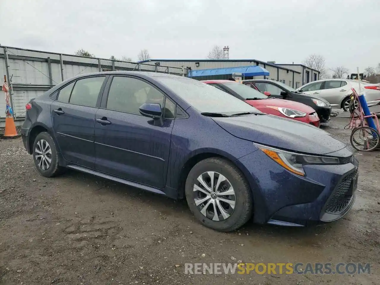 4 Photograph of a damaged car JTDEAMDE2NJ051324 TOYOTA COROLLA 2022